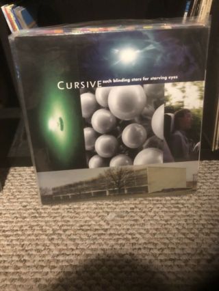 Cursive - Such Blinding Stars For Starving Eyes Vinyl Lp Pressing Rare