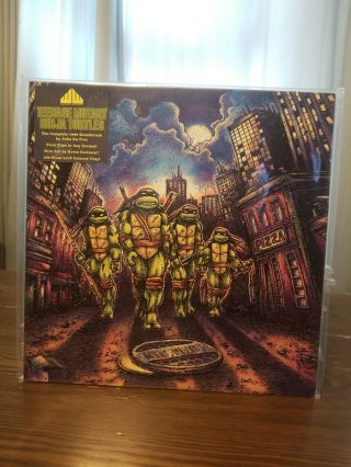 Waxwork 48 Tmnt Teenage Mutant Ninja Turtles 2018 Colored Lp Record Vinyl Rare
