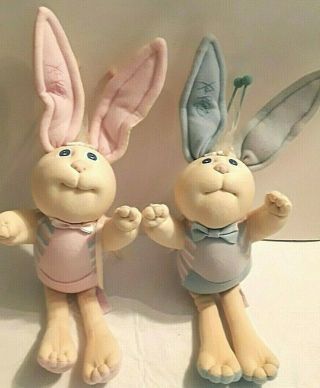 Vintage Bunny Bees 1985/86 Xavier Roberts Cabbage Patch Pink Blue