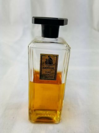 Vintage Retro 60s Arpege Eau De Lanvin 13 4 Fl Oz Half Full Perfume Rare Scent