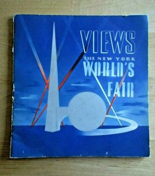 Rare Ny Worlds Fair 1939 Views Of The York Worlds Fair Book