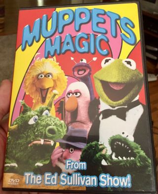 Muppets Magic - From The Ed Sullivan Show - (dvd,  2003) Rare Dvd Jim Henson
