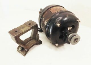 Vtg Antique Duro Company 1/6 Hp 110v 1ph 370 Frame 1/2 " Shaft Electric Motor