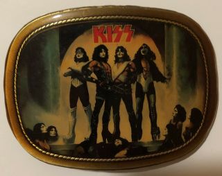 Kiss: 1977 Love Gun Pacifica Belt Buckle. ,  Vintage,  Rare Find