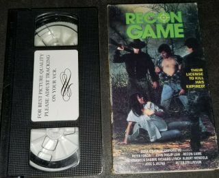 Recon Game (aka Open Season) VHS Rare Thriller 3