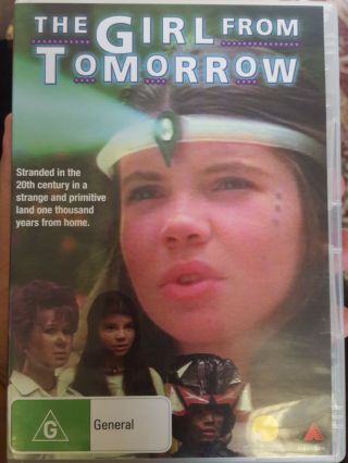 The Girl From Tomorrow Rare Dvd Feature Length Tv Movie Australian Sci - Fi Show