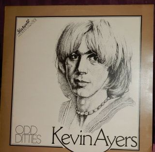 12 " Very Rare Lp Odd Ditties By Kevin Ayers (1976) Harvest Records Shsm 2005