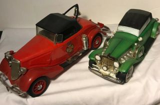 Vintage Rare Car & Fire Truck Decanters And Decanters - Empty
