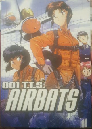 801 Tts Airbats Rare Dvd T.  T.  S.  Japanese Anime Animation Cartoon Volume 1 & 2