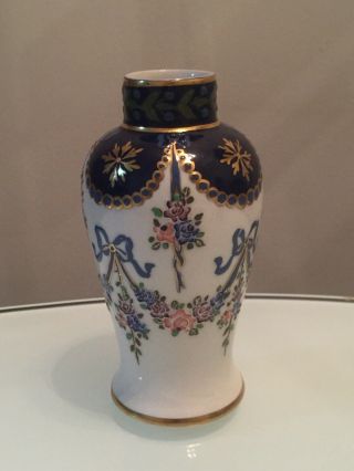 Antique Wood&son Pate - Sur - Pate Signed F.  A.  Rhead Porcelain Vase