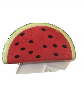 Nora Fleming Mini Watermelon Slice Nf Initials And Dots Marking Retired Rare