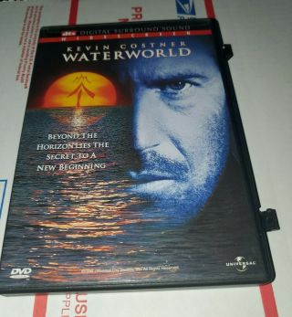 Waterworld Dvd Like Rare Oop Kevin Costner Dts Sound Like