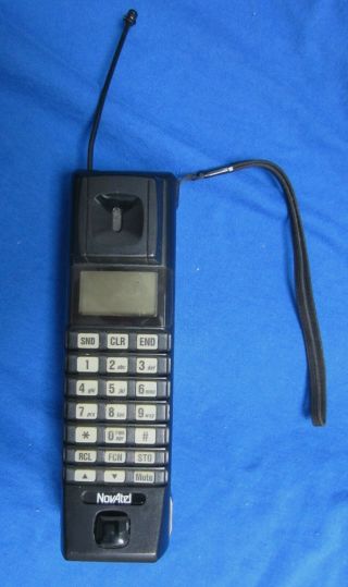 Rare Vintage Novatel Thick Brick Mobile Cell Phone Cellular Ptr800