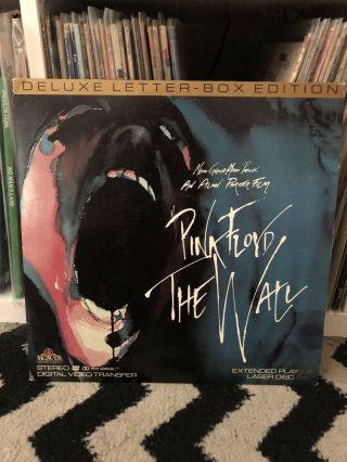 Pink Floyd The Wall Laserdisc Vg,  Rare Oop Roger Waters