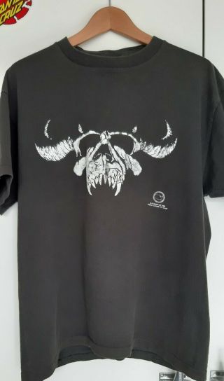 Rare Vintage Official Danzig T - Shirt - Size X - Large 1994 Misfits Samhain Punk