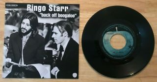 Rare French Sp The Beatles Ringo Starr Back Off Boogaloo