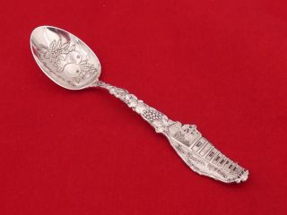 Vintage Sterling Silver Los Angeles Souvenir Spoon Wa - 32