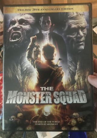 The Monster Squad (dvd,  2007,  2 - Disc Set,  20th Anniversary Edition) Oop Rare