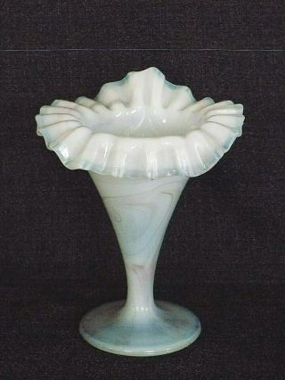 Vintage Rare Fenton Jack - In - The - Pulpit Iridescent Vase