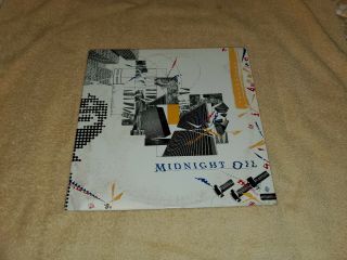 Midnight Oil - 10,  9,  8,  7,  6,  5,  4,  3,  2,  1 - Rare Promo 1982 Columbia Records Bfc 38996