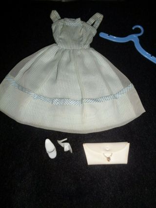Vintage Barbie Doll Date Night Dress,  Purse,  Shoes