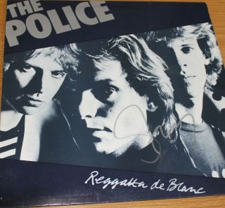 The Police Sting Signed Vinyl Album - Rare - Christmas Gift