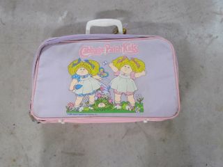 Cabbage Patch Kids 1983 Vintage Suitcase Carrying Case Purple Pink