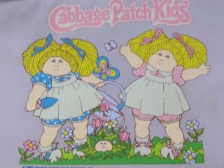 CABBAGE PATCH KIDS 1983 VINTAGE SUITCASE CARRYING CASE PURPLE PINK 2