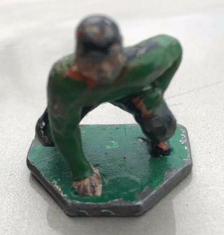 Vintage Rare Eire Lead Football Player Miniature Figure Figurine