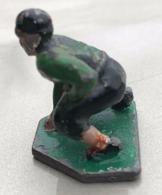 Vintage Rare Eire Lead Football Player Miniature Figure Figurine 2