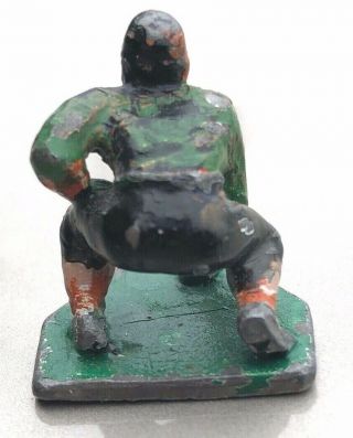 Vintage Rare Eire Lead Football Player Miniature Figure Figurine 3