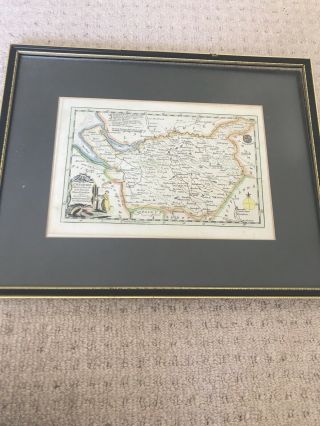 Antique Map Of Cheshire By T Kitchin