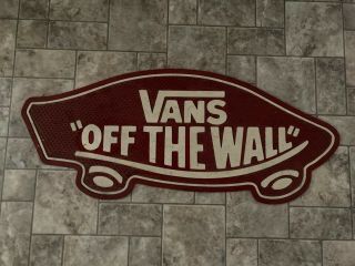 Vans Off The Wall Store Rubber Floor Mat Rare