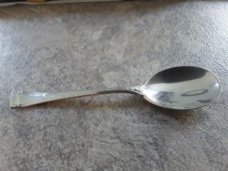 Stylish Van Kempen Dutch Solid Silver Spoon - 18g.  Art Deco.