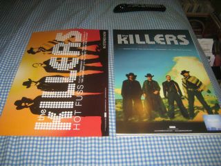 The Killers - (hot Fuss) - 1 Poster - 2 Sided - 11x17 - Nmint - Rare