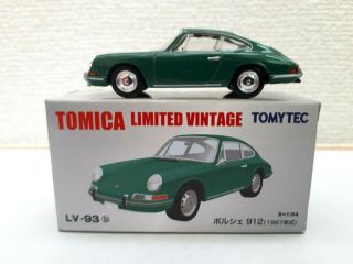 " Rare " Tomica Limited Vintage Lv - 93b Porsche 912