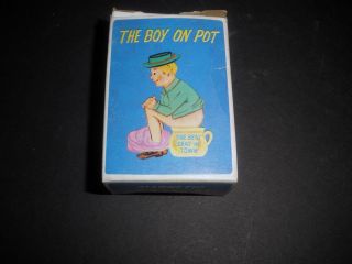 Rare Mib Boy On The Pot 1980 