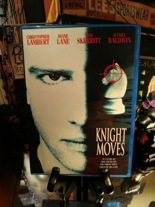 Knight Moves (dvd) W/insert - Christopher Lambert & Diane Lane - Rare Oop 1992