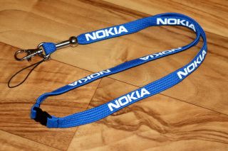 Old Nokia Very Rare Promo Lanyard / Key Holder Collectible.