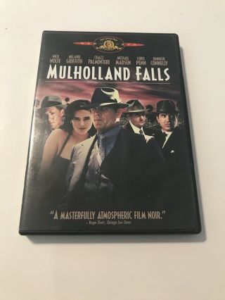 Mulholland Falls (dvd,  2004) Crime - Rare Oop - Jennifer Connelly,  Nick Nolte