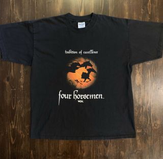 Vintage Nwa Wcw Wwe 1999 Four Horsemen Ric Flair T - Shirt X - Large Rare Ex Cond