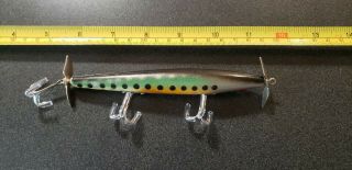 Vintage Smithwick Devils Horse 5 1/2 Inch Fishing Lure Spotted Ape