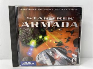 Star Trek Armada Pc Cd Rom Windows 95 98 Rare