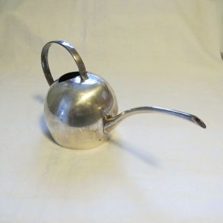 Old Heavy Silver Watering Can Spout