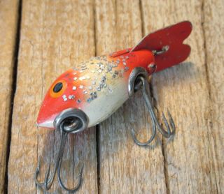 Vintage Bomber 200 Wood Fishing Lure with Glitter 3