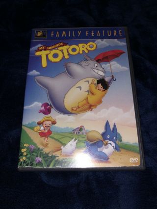 My Neighbor Totoro Dvd Rare 20th Century Fox Dub Oop 2002