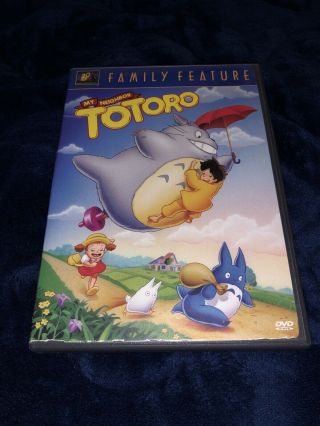My Neighbor Totoro DVD RARE 20th Century Fox DUB OOP 2002 2