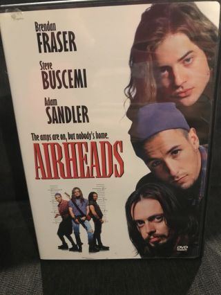 Airheads (dvd,  2006) Region 1 Rare & Oop Cult Comedy Classic Adam Sandler