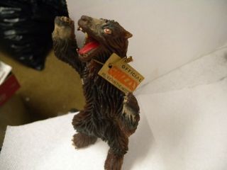 Vintage Movie,  " The Grizzly " By Imperial Toy Corp.  Rare 6 " Grizzly Bear