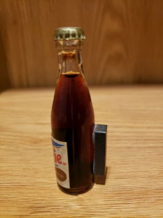 Rare Vintage Glass Frostie Root Beer Soda Pop Miniature Mini Bottle Magnet 2